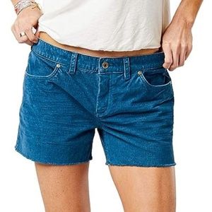 Carve Oahu 4” Corduroy Shorts 10, Like NEW AZUL BLUE